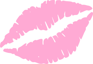 light-pink-kiss-mark